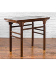 Chinese Early 20th Century Scholar's Altar Console Table with Carved Apron-3. Asian & Chinese Furniture, Art, Antiques, Vintage Home Décor for sale at FEA Home