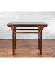 Chinese Early 20th Century Scholar's Altar Console Table with Carved Apron-13. Asian & Chinese Furniture, Art, Antiques, Vintage Home Décor for sale at FEA Home
