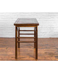 Chinese Early 20th Century Scholar's Altar Console Table with Carved Apron-14. Asian & Chinese Furniture, Art, Antiques, Vintage Home Décor for sale at FEA Home