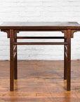 Chinese Early 20th Century Scholar's Altar Console Table with Carved Apron-2. Asian & Chinese Furniture, Art, Antiques, Vintage Home Décor for sale at FEA Home