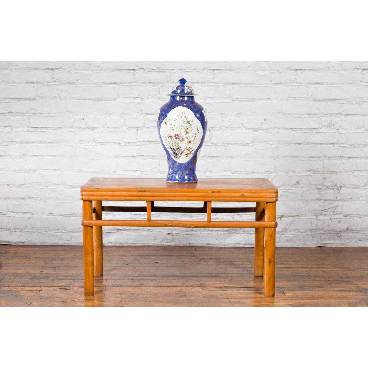 Antique Chinese Early 20th Century Coffee Table with Pillar Strut Motifs-2. Asian & Chinese Furniture, Art, Antiques, Vintage Home Décor for sale at FEA Home