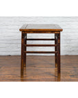 Chinese Qing Dynasty 19th Century Altar Console Table with Carved Apron-10. Asian & Chinese Furniture, Art, Antiques, Vintage Home Décor for sale at FEA Home