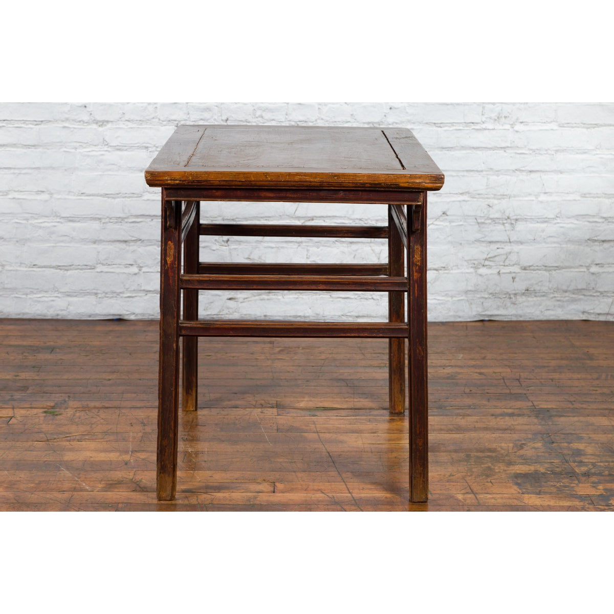 Chinese Qing Dynasty 19th Century Altar Console Table with Carved Apron-5. Asian &amp; Chinese Furniture, Art, Antiques, Vintage Home Décor for sale at FEA Home