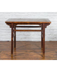 Chinese Qing Dynasty 19th Century Altar Console Table with Carved Apron-3. Asian & Chinese Furniture, Art, Antiques, Vintage Home Décor for sale at FEA Home