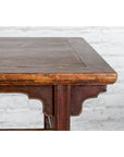 Chinese Qing Dynasty 19th Century Altar Console Table with Carved Apron-8. Asian & Chinese Furniture, Art, Antiques, Vintage Home Décor for sale at FEA Home