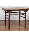 Chinese Qing Dynasty 19th Century Altar Console Table with Carved Apron-4. Asian & Chinese Furniture, Art, Antiques, Vintage Home Décor for sale at FEA Home