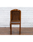 Chinese Qing Dynasty Period 19th Century Wooden Side Chair with Rattan Accents-12. Asian & Chinese Furniture, Art, Antiques, Vintage Home Décor for sale at FEA Home