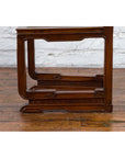 Chinese Qing Dynasty Period 19th Century Wooden Side Chair with Rattan Accents-15. Asian & Chinese Furniture, Art, Antiques, Vintage Home Décor for sale at FEA Home