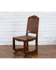 Chinese Qing Dynasty Period 19th Century Wooden Side Chair with Rattan Accents-17. Asian & Chinese Furniture, Art, Antiques, Vintage Home Décor for sale at FEA Home