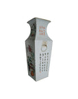 Antique Hand-Painted Porcelain Vase with Scenes from 19th Century, China-3. Asian & Chinese Furniture, Art, Antiques, Vintage Home Décor for sale at FEA Home