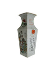 Antique Hand-Painted Porcelain Vase with Scenes from 19th Century, China-4. Asian & Chinese Furniture, Art, Antiques, Vintage Home Décor for sale at FEA Home