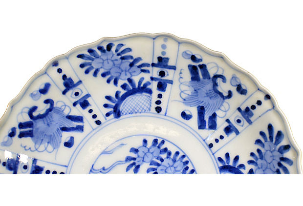 Antique Hand Painted Imari Plate-2. Asian & Chinese Furniture, Art, Antiques, Vintage Home Décor for sale at FEA Home