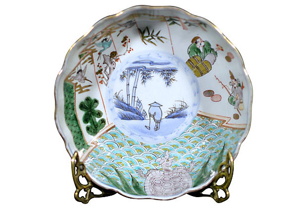 Set of 4 Antique Japanese Imari Bowls-2. Asian & Chinese Furniture, Art, Antiques, Vintage Home Décor for sale at FEA Home