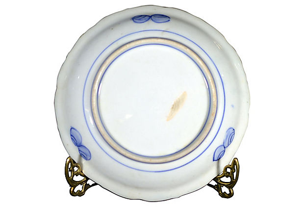 Set of 4 Antique Hand Painted Japanese Imari Porcelain Plates-6. Asian &amp; Chinese Furniture, Art, Antiques, Vintage Home Décor for sale at FEA Home