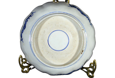 Set of 4 Antique Hand Painted Japanese Imari Porcelain Bowl
