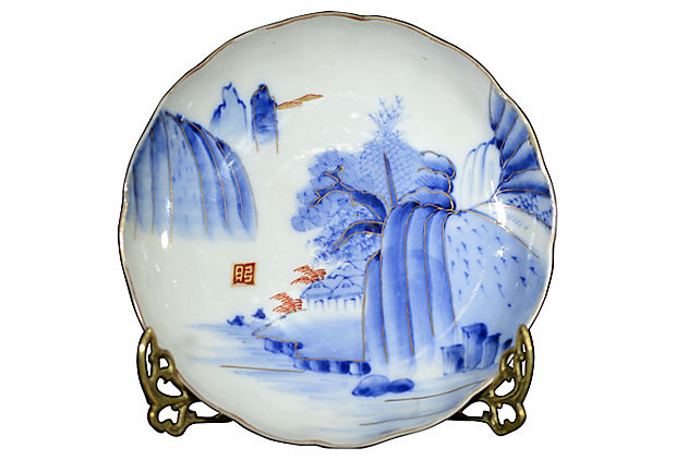 Set of 4 Antique Japanese Imari Plates-2. Asian & Chinese Furniture, Art, Antiques, Vintage Home Décor for sale at FEA Home