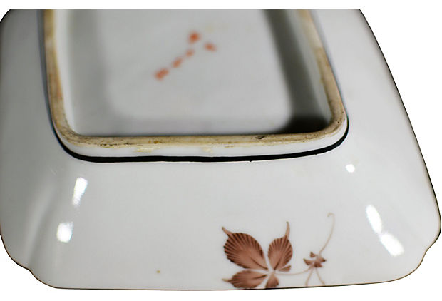 Set of 4 Japanese Kutani Plates-6. Asian &amp; Chinese Furniture, Art, Antiques, Vintage Home Décor for sale at FEA Home