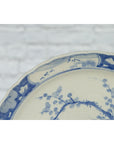 19th Century Japanese Porcelain Plate with Painted Blue and White Tree Décor-11. Asian & Chinese Furniture, Art, Antiques, Vintage Home Décor for sale at FEA Home