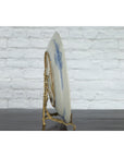 19th Century Japanese Porcelain Plate with Painted Blue and White Tree Décor-14. Asian & Chinese Furniture, Art, Antiques, Vintage Home Décor for sale at FEA Home
