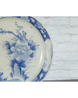 19th Century Japanese Porcelain Plate with Painted Blue and White Tree Décor-7. Asian & Chinese Furniture, Art, Antiques, Vintage Home Décor for sale at FEA Home