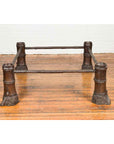 Large Contemporary Bronze Coffee Table Base with Hoof Feet with Brown Patina-4. Asian & Chinese Furniture, Art, Antiques, Vintage Home Décor for sale at FEA Home