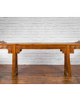 Ming Style Altar Table with Everted Flanges, Meander Apron and Dragon Motifs-3. Asian & Chinese Furniture, Art, Antiques, Vintage Home Décor for sale at FEA Home