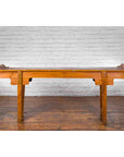 Ming Style Altar Table with Everted Flanges, Meander Apron and Dragon Motifs-11. Asian & Chinese Furniture, Art, Antiques, Vintage Home Décor for sale at FEA Home