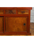 Japanese Early 20th Century Kitchen Compound Cabinet with Sliding Doors-14. Asian & Chinese Furniture, Art, Antiques, Vintage Home Décor for sale at FEA Home