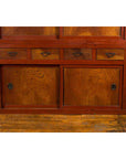 Japanese Early 20th Century Kitchen Compound Cabinet with Sliding Doors-9. Asian & Chinese Furniture, Art, Antiques, Vintage Home Décor for sale at FEA Home