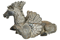 Oversized Antique Hand-Carved Dragon