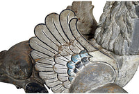 Oversized Antique Hand-Carved Dragon
