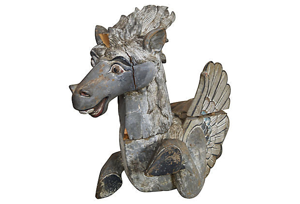Oversized Antique Hand-Carved Dragon-YN5427-8. Asian & Chinese Furniture, Art, Antiques, Vintage Home Décor for sale at FEA Home