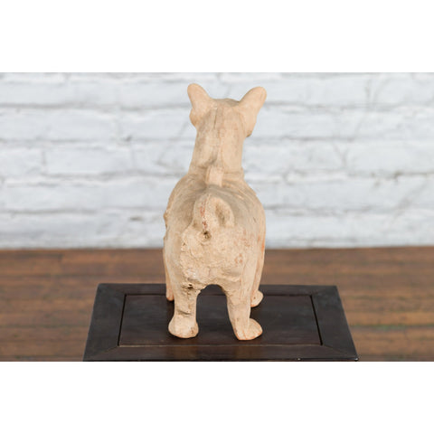 Ming Dynasty 18th Century Terracotta Sculpture Depicting a Mythical Creature - Antique Chinese and Vintage Asian Furniture for Sale at FEA Home