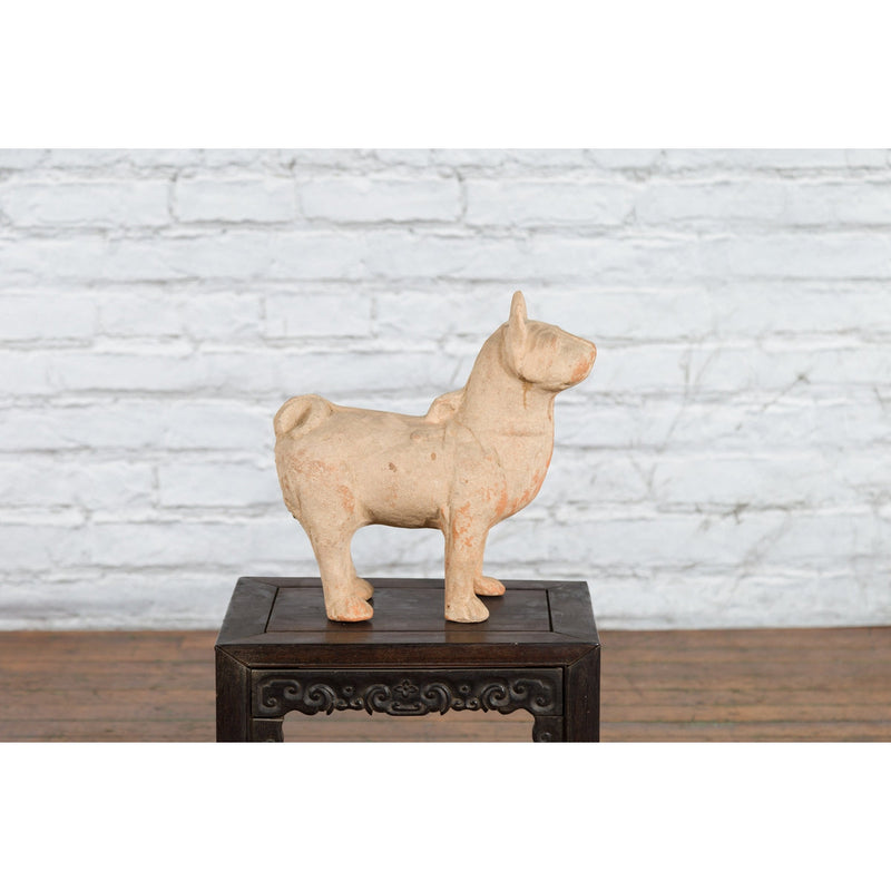 Ming Dynasty 18th Century Terracotta Sculpture Depicting a Mythical Creature - Antique Chinese and Vintage Asian Furniture for Sale at FEA Home
