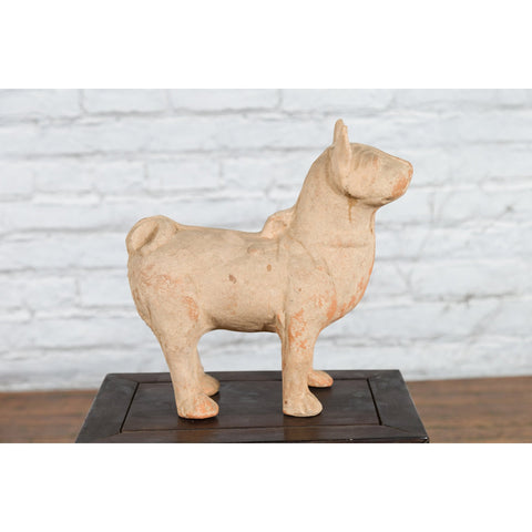 Ming Dynasty 18th Century Terracotta Sculpture Depicting a Mythical Creature - Antique Chinese and Vintage Asian Furniture for Sale at FEA Home