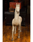 Large Chinese Han Dynasty Period Terracotta Walking Horse, circa 202 BC-200 AD-10. Asian & Chinese Furniture, Art, Antiques, Vintage Home Décor for sale at FEA Home