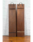 Pair of Chinese 1920s Red and Black Lacquered Signs with Hand Carved Calligraphy-12. Asian & Chinese Furniture, Art, Antiques, Vintage Home Décor for sale at FEA Home