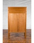 Chinese Early 20th Century Lacquered Armoire with Gilt Carved Warrior Motifs-19. Asian & Chinese Furniture, Art, Antiques, Vintage Home Décor for sale at FEA Home