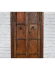 Indian 19th Century Gujarat Armoire with Iron Braces and Carved Half Columns-8. Asian & Chinese Furniture, Art, Antiques, Vintage Home Décor for sale at FEA Home