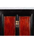 Chinese Early 20th Century Black and Brown Lacquer Cabinet with Doors, Drawers-5. Asian & Chinese Furniture, Art, Antiques, Vintage Home Décor for sale at FEA Home