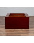 Japanese 19th Century Keyaki Wood Rectangular Hibachi with Copper Liner-13. Asian & Chinese Furniture, Art, Antiques, Vintage Home Décor for sale at FEA Home