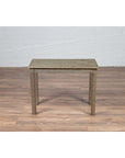 Indian Vintage Hand-Tooled Sheet Metal Coffee Table with Silver Overlay-12. Asian & Chinese Furniture, Art, Antiques, Vintage Home Décor for sale at FEA Home