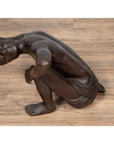 Pair of Vintage Bronze Kneeling Table Bases-9. Asian & Chinese Furniture, Art, Antiques, Vintage Home Décor for sale at FEA Home