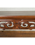 Large Chinese Qing Dynasty Everted Flange Altar Console Table with Carved Apron-16. Asian & Chinese Furniture, Art, Antiques, Vintage Home Décor for sale at FEA Home