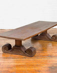 Rustic Chinese 19th Century Elm Coffee Table with Large Scrolling Feet-2. Asian & Chinese Furniture, Art, Antiques, Vintage Home Décor for sale at FEA Home