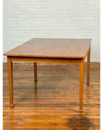 Vintage Chinese Dining Table with Simple Classical Design and Spade Feet-6. Asian & Chinese Furniture, Art, Antiques, Vintage Home Décor for sale at FEA Home
