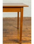 Vintage Chinese Dining Table with Simple Classical Design and Spade Feet-10. Asian & Chinese Furniture, Art, Antiques, Vintage Home Décor for sale at FEA Home