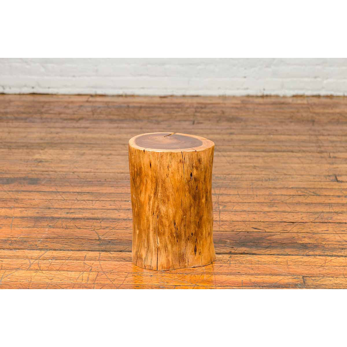 Vintage Thai Rustic Tree Stump Pedestal, Stool or Drinks Table-4. Asian &amp; Chinese Furniture, Art, Antiques, Vintage Home Décor for sale at FEA Home