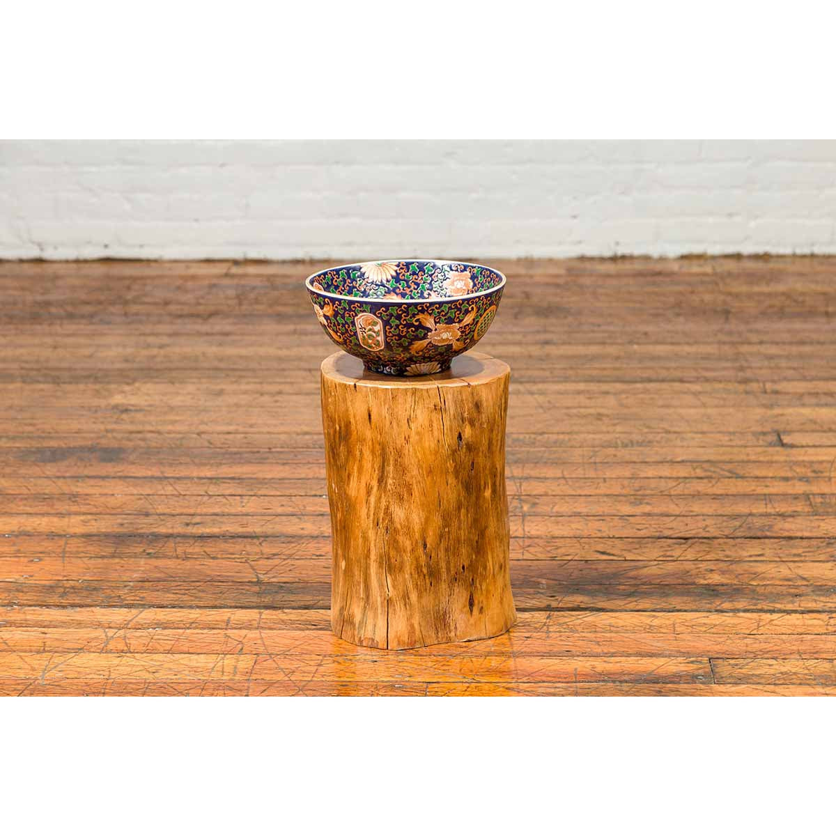 Vintage Thai Rustic Tree Stump Pedestal, Stool or Drinks Table-3. Asian &amp; Chinese Furniture, Art, Antiques, Vintage Home Décor for sale at FEA Home
