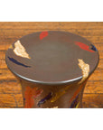 Chinese Contemporary Artisan Glazed and Hand Painted Curving Garden Seat-5. Asian & Chinese Furniture, Art, Antiques, Vintage Home Décor for sale at FEA Home